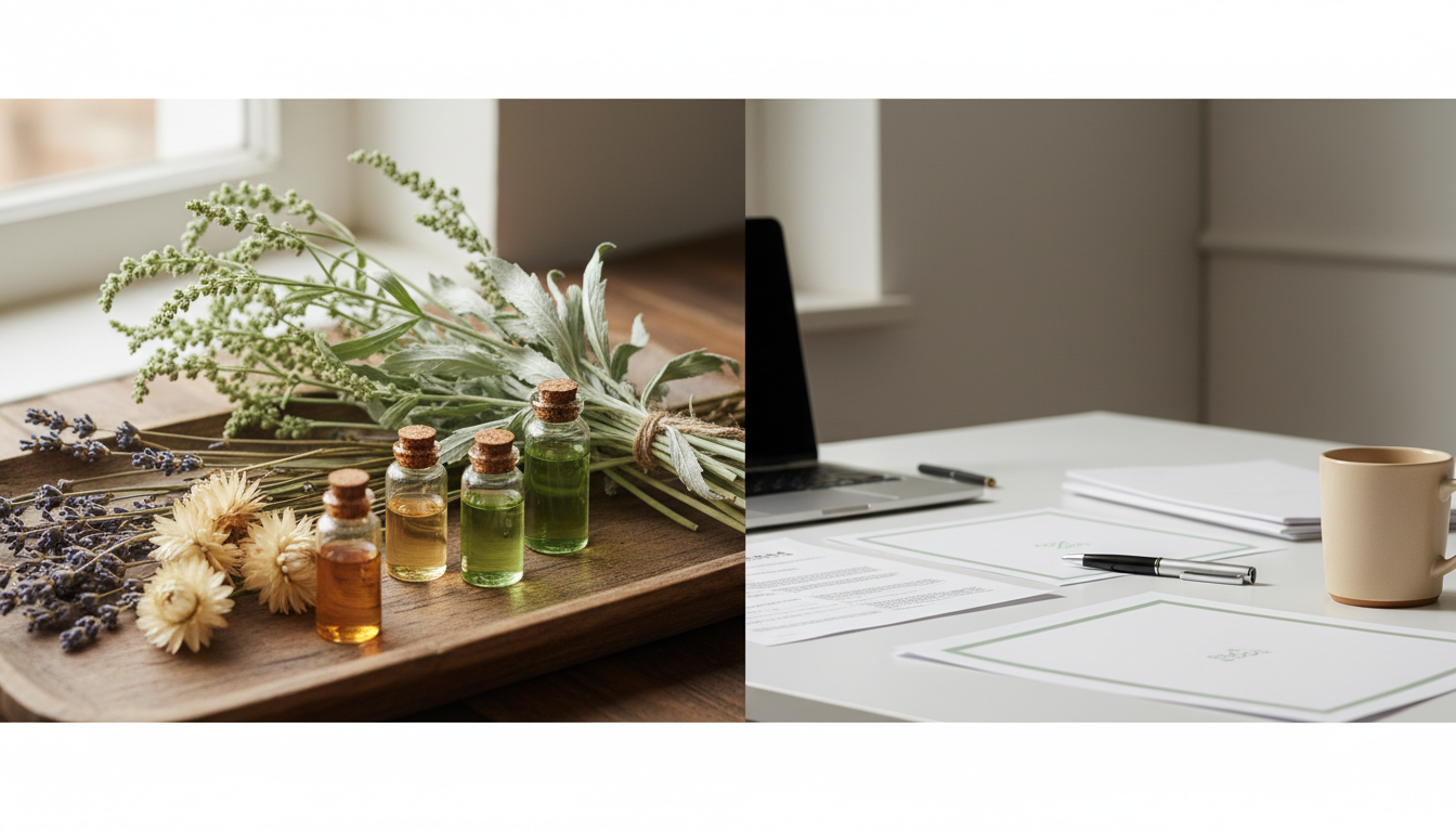 Perfumery with Mugwort: Using a Challenging Green Note in Home Blends